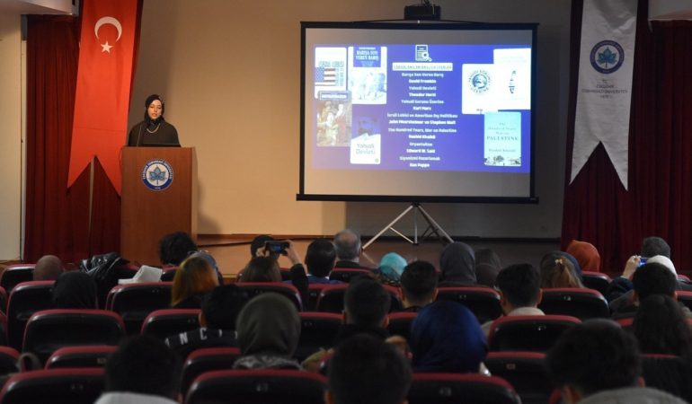 ESOGÜ’de ’Uluslararası Hukuk Bağlamında Filistin’in Dünü, Bugünü ve Yarını’ Konferansı düzenlendi