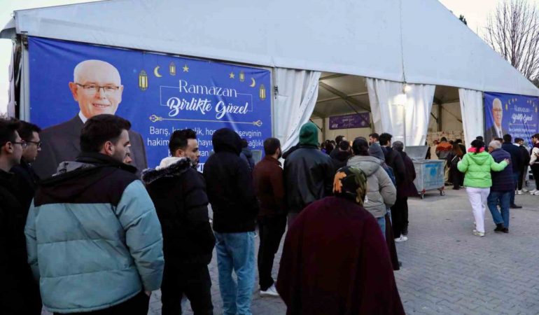 Odunpazarı Belediyesi, Ramazan ayında dayanışma sofraları kuruyor