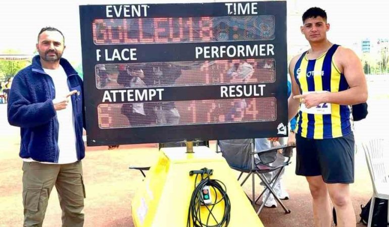 Abdulkerim Akdaş Türkiye Şampiyonu oldu