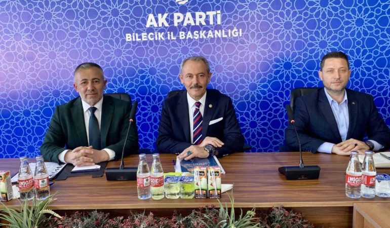 Bilecik’te AK Parti’nin kararlılık ve dayanışma toplantısı