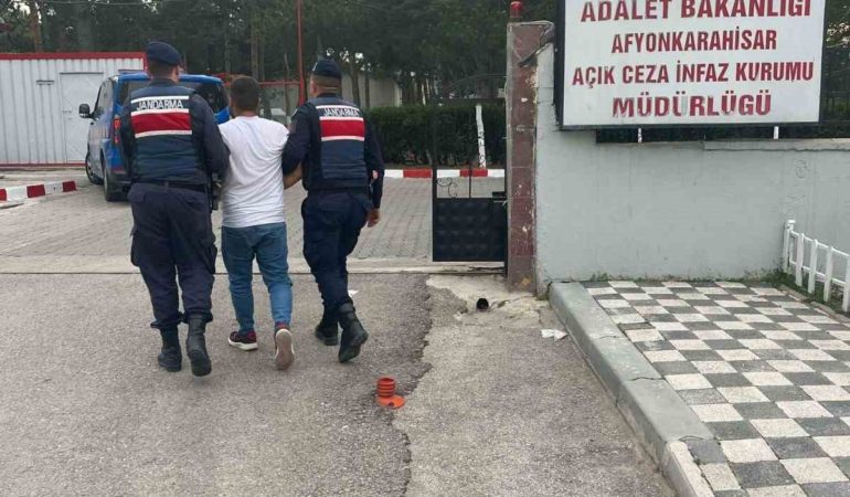 Hapis cezasıyla aranan şahsı jandarma yakaladı