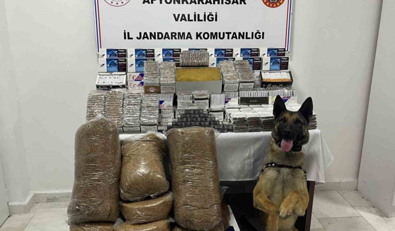 Jandarmadan kaçak makaron operasyonu