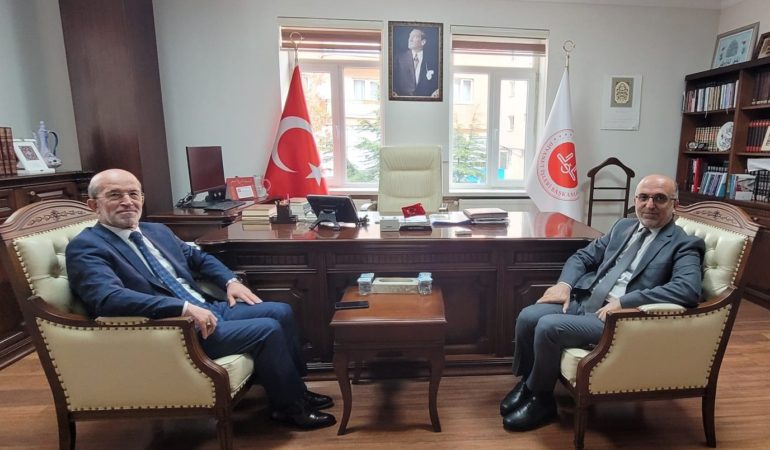 Kaya’dan Müftü İmamoğlu’na ziyaret