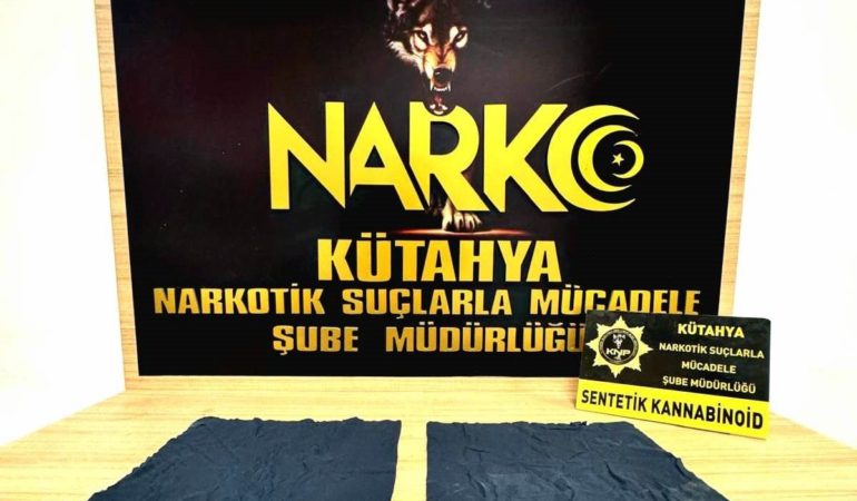 Kütahya’da 2 uyuşturucu taciri tutuklandı