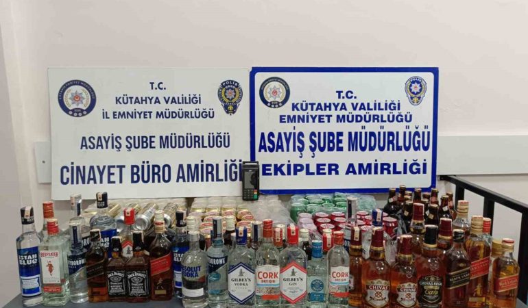 Kütahya’da perakende alkol satışı yapan şahsa 120 bin 482 TL para cezası