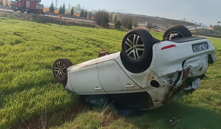 Kütahya’da trafik kazası: 1 ölü