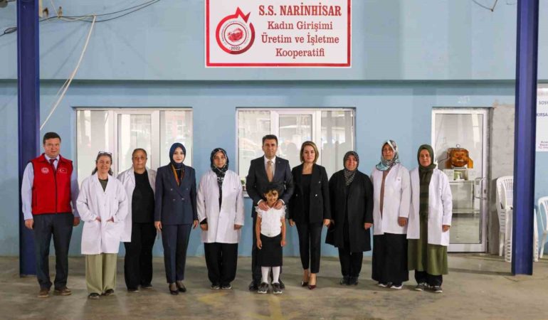 Narinhisar Kadın Kooperatifi’ne destek ziyareti
