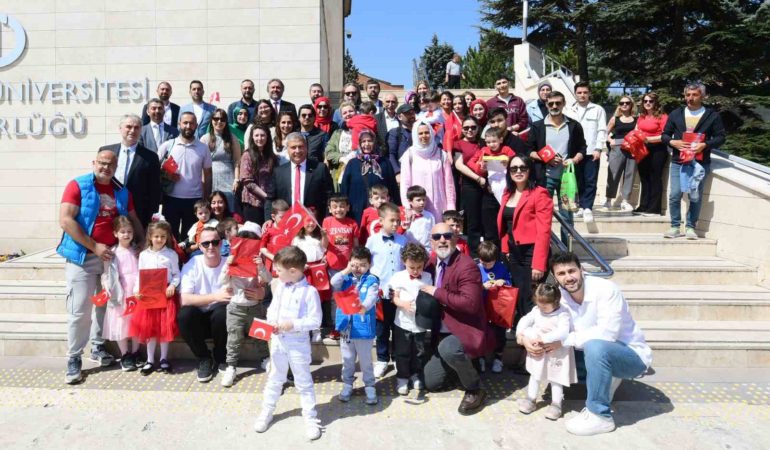 Özel çocuklar 23 Nisan’ı coşkuyla kutladı