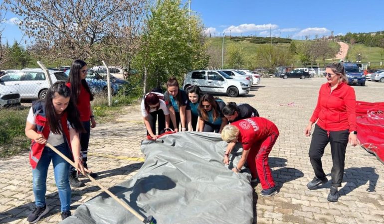 Sahra hastanesi ünitelerinin periyodik bakımı ve temizliği yapıldı
