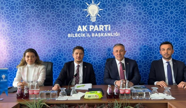 Teşkilat Başkan Yardımcısı Özboyacı Bilecik’te parti çalışmalarını değerlendirdi