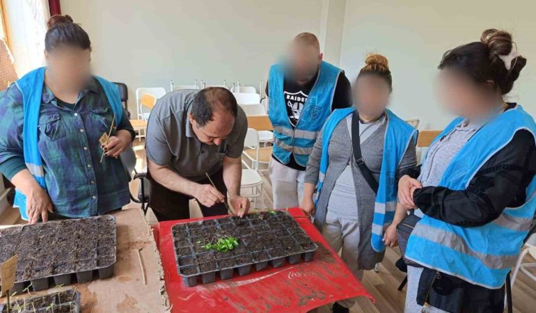 Yükümlülerin ektiği tohumlardan çıkacak ürünler ihtiyaç sahiplerine dağıtılacak